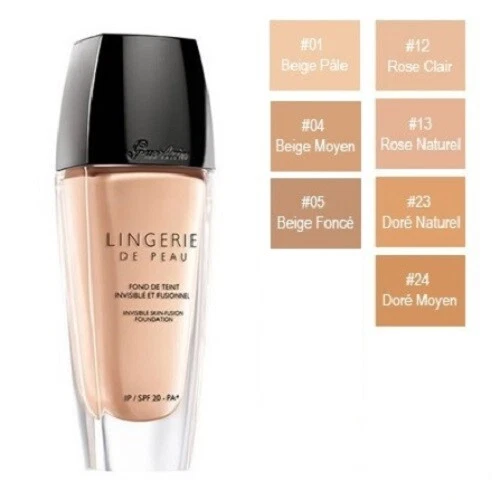 GUERLAIN LINGERIE DE PEAU INVISIBLE SKIN FUSION IP 20-PA+ MAKEUP SELECT COLOR - Image 1 of 1