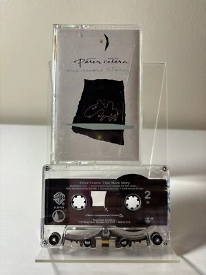 One More Story CASSETTE Tape  Peter Cetera 1988 Warner Brothers Soft Rock Tested Foto 1 de 3