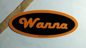 WANNA .NET ADESIVO MUSICALE OVALE NERO ARANCIONE - Foto 1 di 1