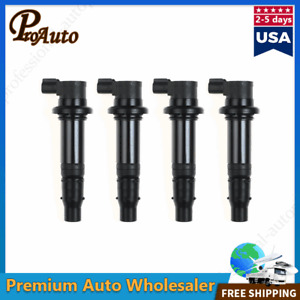 4 Pack Ignition Coil For Yamaha YZF-R6 R6 YZF-R6S R6S YZF-R1 R1 FZ1 VMAX 1700