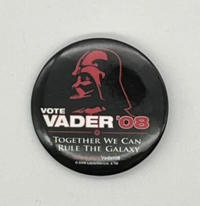 2" SDCC STAR WARS "VOTE VADER 08" PROMO PIN BUTTON COMIC CON DARTH VADER *SELTEN* - Bild 1 von 6