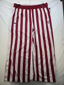 Adidas IU Indiana Candy Stripe Warm Up Tear Away pantaloni da basket uomo 4XL nuovi senza etichette - Foto 1 di 7