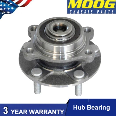 Buje de cojinete de rueda delantero Moog para Infiniti G35 2003-2009 Nissan 350Z 2003-2009 Foto 1 de 4