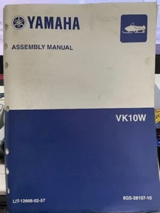 YAMAHA ASSEMBLY MANUAL FOR THE VK10W / LIT-12668-02-57 / DEALER OWNED - Bild 1 von 3