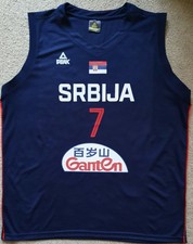 Bogdanovic Serbia 2019 Camisa Jersey Maillot Trikot Basketball Sacramento Kings