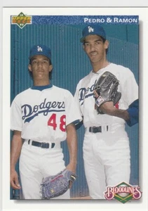 PEDRO MARTINEZ + RAMON MARTINEZ 1992 Upper Deck #79 Bloodlines - Picture 1 of 2