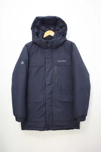 Parka pesada Montbell azul marino acolchada mediana para hombre - Imagen 1 de 6