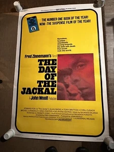 THE DAY OF THE JACKAL (1973) 40x60” Huge Movie Poster - Picture 1 of 7