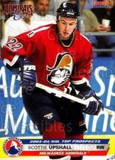 2003-04 AHL Top Prospects #40 Scottie Upshall
