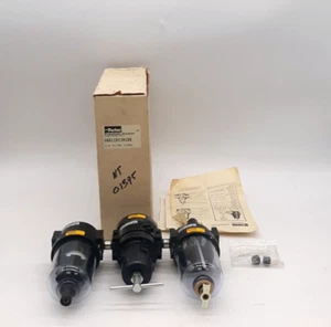 Parker 06A11A13A1BB Combo Filter/ Regulator 06R113AA & 06L11BC & 06F11AA - Picture 1 of 8