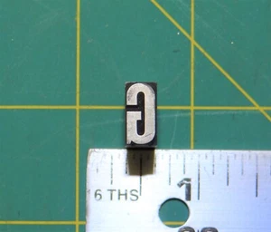 (1) Letter "G" Vintage Metal Typeset Letterpress Block 'Gothic Bold' 36pt. - Picture 1 of 6