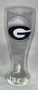 UGA 16 Oz. Spieltag Pils Glas mit doppelseitigem Design ** GO DAWGS !! ** - Bild 1 von 7