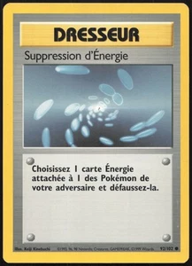 Carte Pokémon Suppression d'Énergie 92/102 Set de base Français - Picture 1 of 2