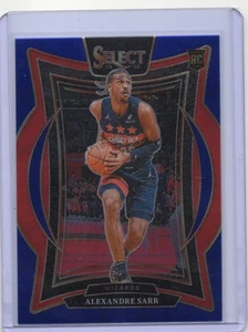 2024-25 Panini Select - Alexandre Sarr RC #73 Concourse Blue Wizards - Picture 1 of 2