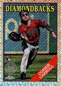 2023 Topps Chrome 1988 35th Anniversary Mojo Parallel #T88CU-21 Corbin Carroll - Bild 1 von 1