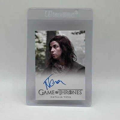 2014 Game Of Thrones Staffel 3 Natalia Tena Als Osha Auf Karte Autogramm Auto - Bild 1 von 2