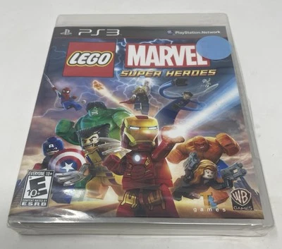 LEGO Marvel Super Heroes (Sony PlayStation 3, 2013) PS3 Etiqueta Negra Nuevo Precintado Foto 1 de 4