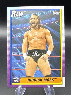 2021 Topps Heritage WWE - Riddick Moss #36 - Image 1 of 2