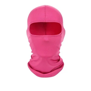 Pink Balaclava Ski Mask Head Mask Full Face Mask Windproof Sun UV Protection ... - Picture 1 of 6