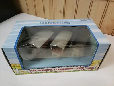 Shining Time Station 1991 Toby, Henrietta & Troublesome NYLINT Truck Set New - Image 1 of 4