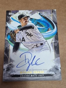 Tarjeta automática autografiada de Dylan Cese Topps Inception 2023/249 White Sox #Bres-DCE - Imagen 1 de 3