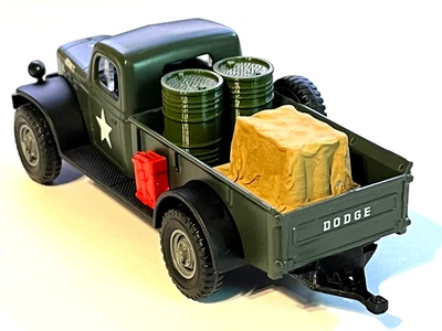 TRAILER HITCH and LOAD for Denver Die Cast  1:48 Scale '47 Dodge Power Wagon - Image 1 of 4