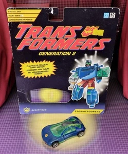 Vintage Hasbro Transformers G2 Euro Excl Stormtrooper Hydradread komplett mit Karte - Bild 1 von 9