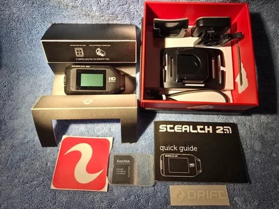 Drift Stealth 2 HD 1080p Action Sports Camera + 32GB MicroSD Card Pre-owned - Image 1 of 4