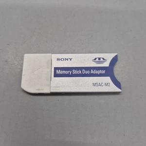 Sony Memory Stick To Sony Memory Stick Pro Duo Card Adapter MSAC-M2 - Picture 1 of 2