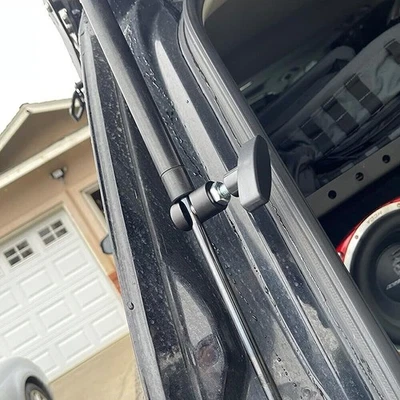 1PCS Car Lift Rod Support Clamp for Hood Strut Shock Prop Stopper Retainer Black Foto 1 de 4