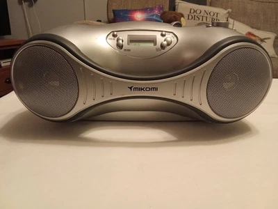 Mikomi Portable Cd  Radio Cassette Player Boombox - Image 1 of 4