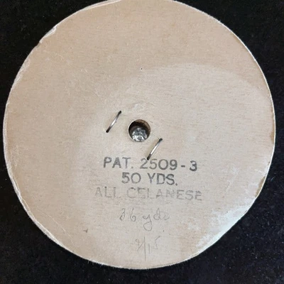 5/8" Inch Vintage Satin Ribbon 36 Yards-Roll BabyLight Blue all Celanese - Image 1 of 4