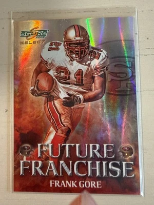 2008 Score Select - Future Franchise Frank Gore RC #FF-23 /999 - Image 1 of 2