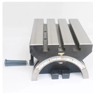 Tavolo di lavoro angolare regolabile fresatrice trapano inclinabile piano di lavoro - Foto 1 di 20