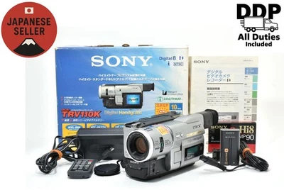 [EXC+5 w/Video Tape] Sony DCR-TRV110 Digital Handycam Mini DV Camcorder JAPAN - Image 1 of 4