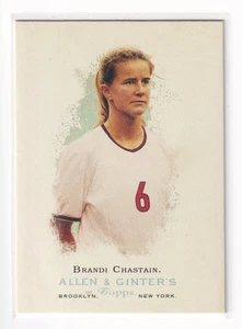 2006 Topps Brandi Chastain #304 - Allen & Ginter SP - Picture 1 of 3