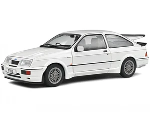 Ford Sierra RS 500 1987 white diecast model car S1806104 Solido 1:18 - Picture 1 of 7