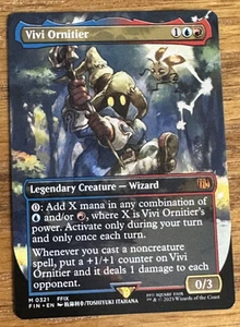 Magic The Gathering Final Fantasy, Vivi Ornitier - Borderless - Imagen 1 de 1