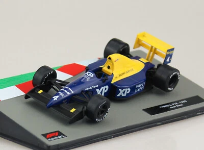 Tyrrell 018 Jean Alesi 1989 #4 Formel 1 1:43 Atlas Modellauto  - Bild 1 von 3