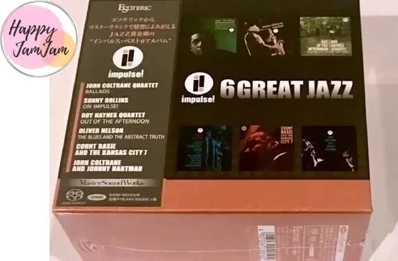 Impulse 6 Great Jazz From Japan RARE Esoteric Music CD Recorded