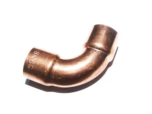 AIR CONDITIONING & REFRIGERATION COPPER ELBOW 9.5MM 3/8'' R22 - RF351 - 25 PACK - Bild 1 von 1