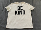 Goodfellow Be Kind Mens T Shirt Extra Large Ivory Short Sleeve Casual