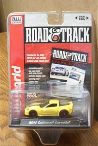 Corvette Callaway 2014 Auto World Road & Track 2011 con vitrina #AW64003 - Imagen 1 de 2