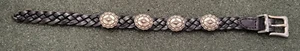 Brighton Dark Brown/Black Braided Bracelet - Picture 1 of 4