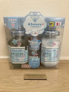 Cinnamoroll Limited 2024 Shampoo /Treatment /Oil /travel kit Set Sanrio x &honey - Picture 1 of 8