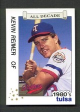 1990 Tulsa DRILLERS All-Decade Team #30 KEVIN REIMER Enderby BC Canada