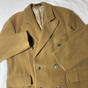 Chaps Ralph Lauren Mantel Herren 42 S Woven in Italy 100% Lammwolle Dbl Brust - Bild 1 von 12