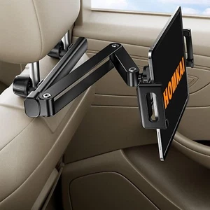 3 in1 Car Headrest Backseat Mount, 360° Rotating Adjustable Car Backseat Headres - Picture 1 of 8