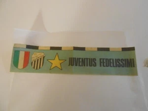 adesivi stickers-JUVENTUS F.C. FEDELISSIMI ANNI 70-cm.7x29,5 - Imagen 1 de 2