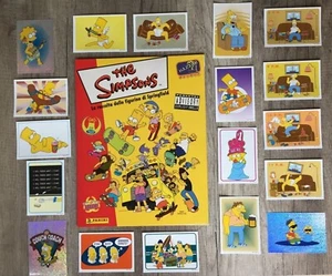 Panini the Simpsons The Springfield Collection (1999) ALBUM + ALL STICKERS LOOSE - Picture 1 of 6